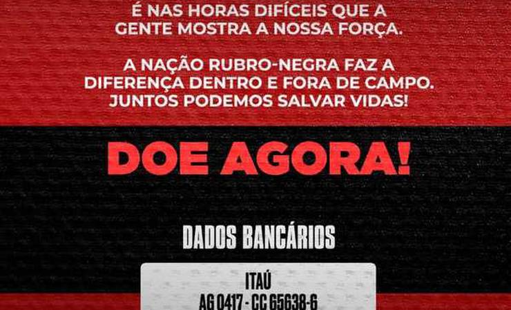 Tite convoca torcida do Flamengo a fazer doações pra vítimas das chuvas no Sul: "Força"