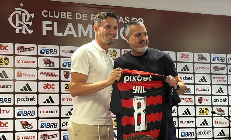 Saúl exalta Filipe Luís na chegada ao Flamengo: "Na época de jogador, já era treinador"