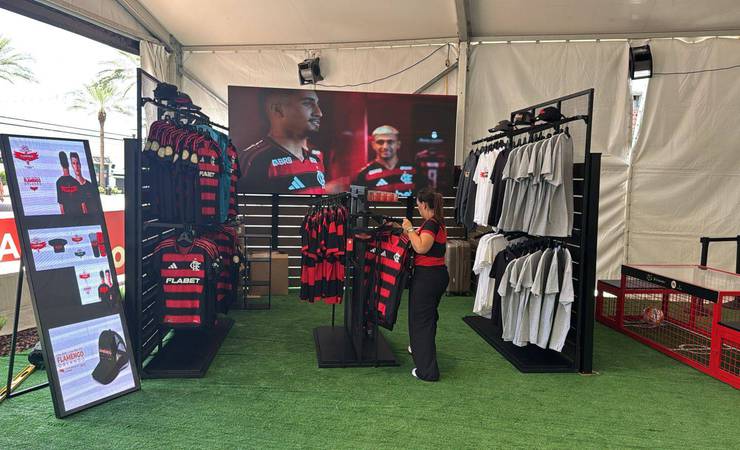 Flamengo inaugura ponto de encontro da torcida na Copa do Mundo de Clubes nos EUA; fotos