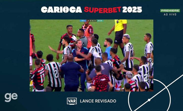 TJD-RJ suspende jogadores de Flamengo e Botafogo e VAR do clássico por 30 dias