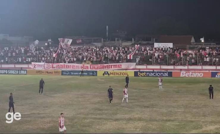 Bangu perde para o Madureira e é rebaixado no Carioca; torcida atira rojões no gramado