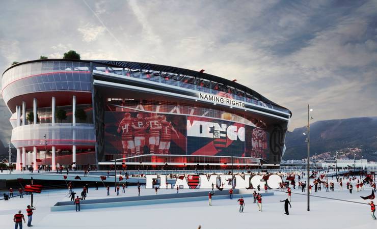 Nova previsão de custo faria futuro estádio do Flamengo ser o mais caro do Brasil; veja comparação