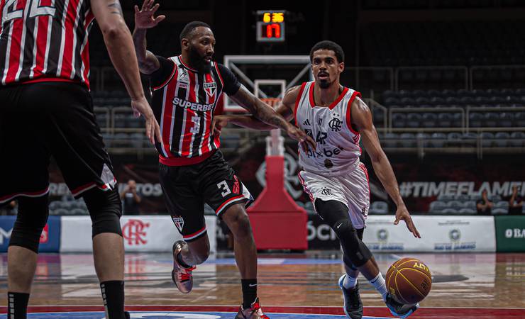 NBB: Flamengo dispara no 2º tempo e vence São Paulo no Maracanãzinho