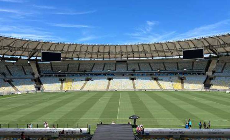 Após críticas, empresa promete melhorias no gramado do Maracanã para Flamengo x Vasco