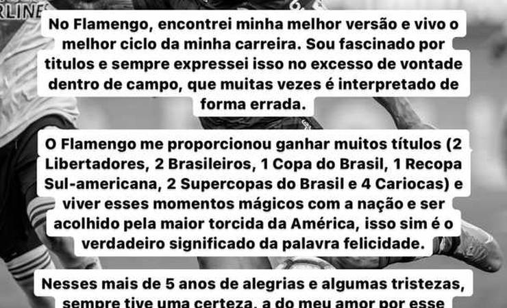Gabigol se manifesta após perder a camisa 10: "Jamais vai apagar a história. Te amo, Flamengo"