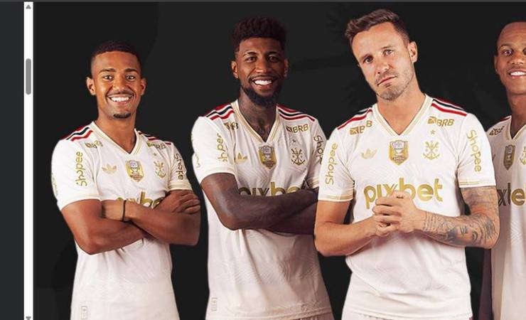 Samuel Lino, Emerson Royal e Saúl são relacionados pelo Flamengo para o jogo contra o Atlético-MG