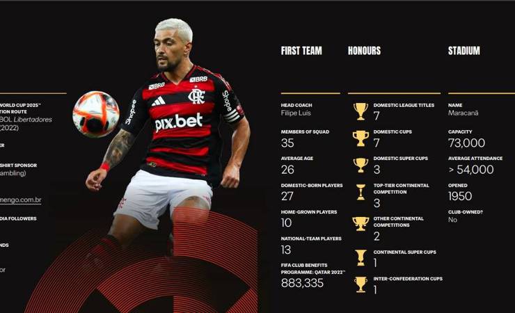 Sem 1987, Fifa diz em relatório que Flamengo tem sete títulos brasileiros
