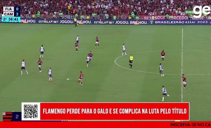 Análise: na 1ª vez que sai perdendo com Tite, Flamengo não tem poder de reação e "dá adeus" ao título