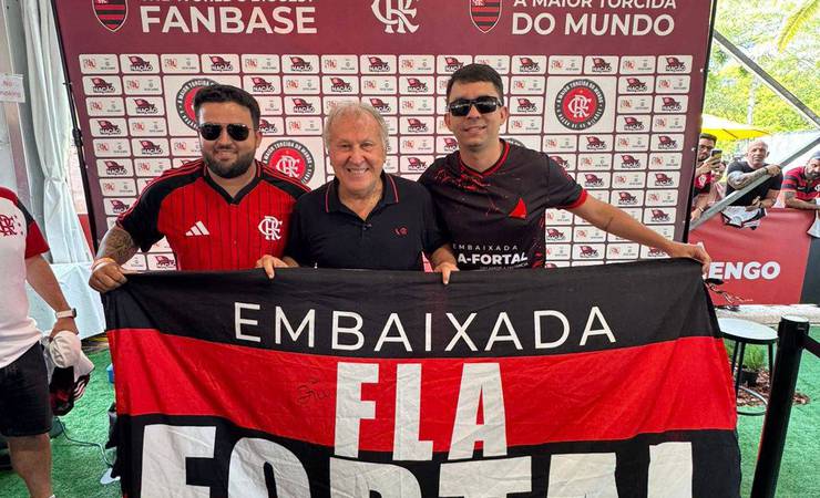 Flamengo faz ação com Zico em Orlando e ídolo diz que sua geração também disputaria título de novo Mundial
