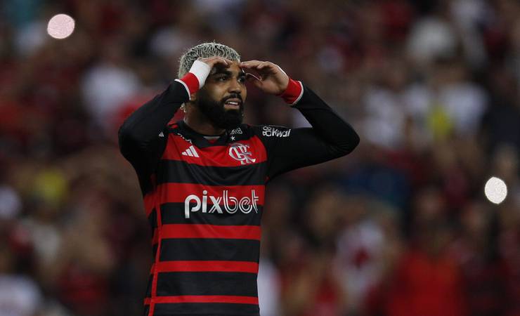 Gabigol se pronuncia após ser comunicado que não vestirá mais a camisa 10 do Flamengo