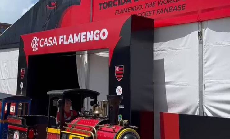 Casa Flamengo, em Orlando, vira alvo de críticas durante o Mundial de Clubes