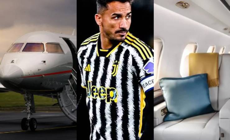 Cabine com três zonas, autonomia de 13h e cliente Ferrari: como é o avião que trouxe Danilo para o Flamengo