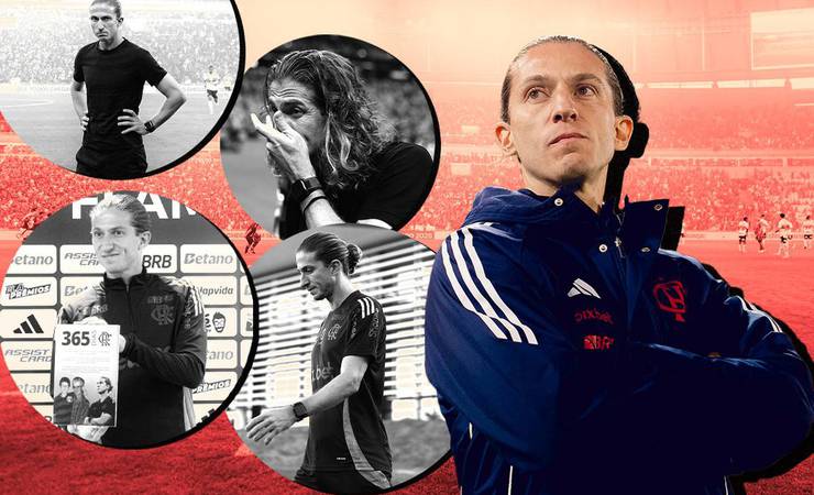 Filipe Luís completa um ano no Flamengo: 46 vitórias em 69 jogos