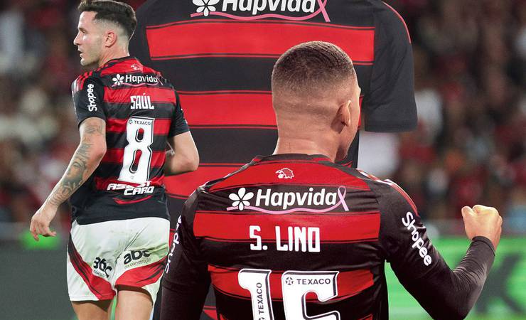 Flamengo e Hapvida se unem em campanha do Outubro Rosa: uniforme ganha laço rosa