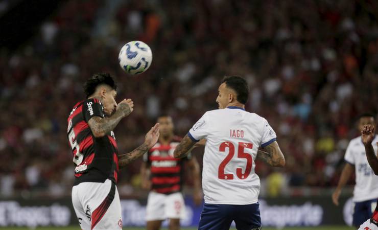 Pulgar e Allan são substituídos com dores na coxa contra Bahia e viram preocupação no Flamengo