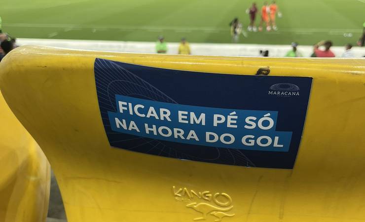 Determinação para que torcedores assistam aos jogos sentados em setor premium do Maracanã gera revolta