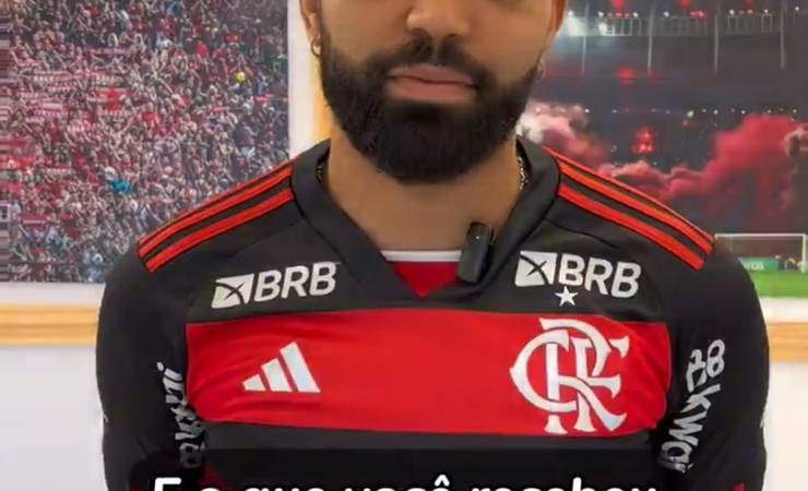 De volta, Gabigol, do Flamengo, brinca ao escolher a melhor assistência na Libertadores