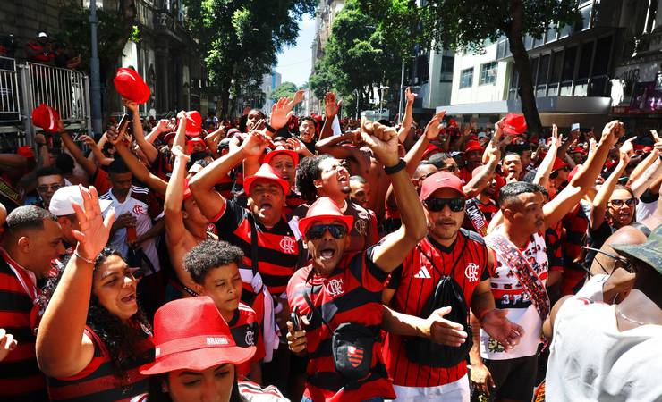 Fla celebra tetracampeonato da Libertadores com recepção festiva no Rio