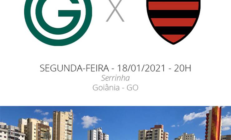 Goiás x Flamengo: veja onde assistir, escalações, desfalques e arbitragem da partida