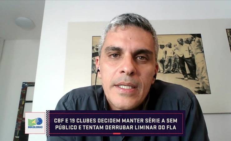 CBF e 19 clubes decidem manter Série A sem público e tentam derrubar liminar do Flamengo no STJD