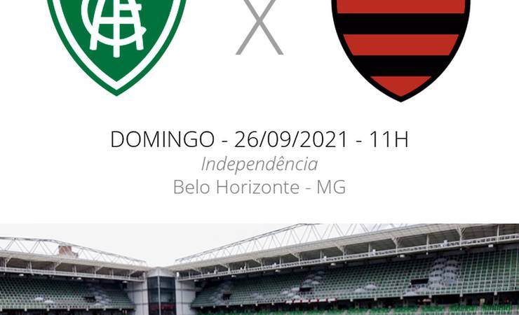 América-MG x Flamengo: veja onde assistir, escalações, desfalques e arbitragem