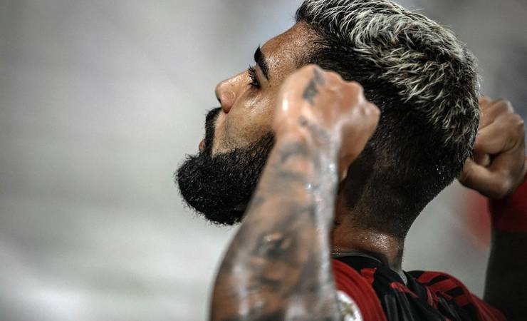 Atrás de Romário e na frente de Zico, Gabigol será o 19º jogador a marcar 100 gols pelo Flamengo