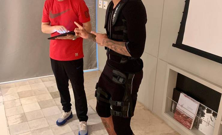 Sem folga, Gabigol mantém rotina rígida de exercícios nas férias; saiba como funciona
