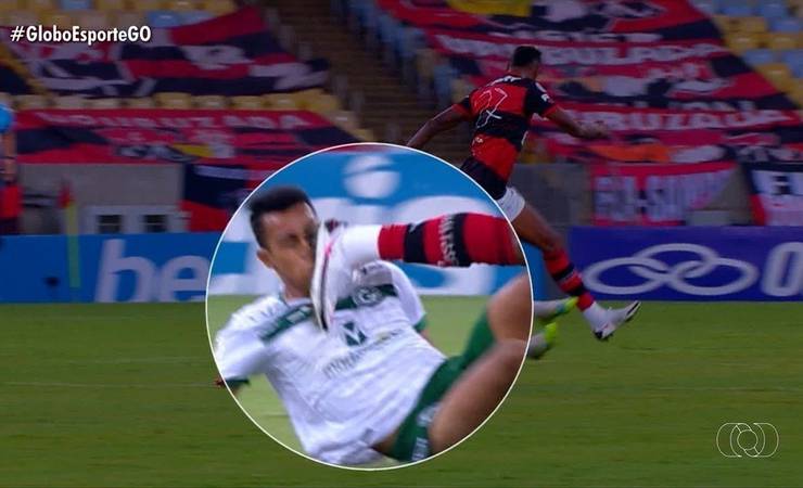 STJD determina volta do processo de Bruno Henrique para julgamento; atacante atingiu atleta do Goiás
