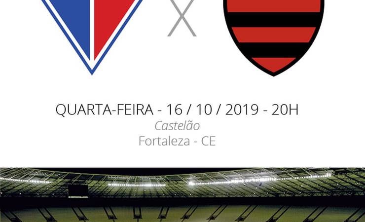 Fortaleza x Flamengo: veja como assistir, escalações, desfalques e arbitragem