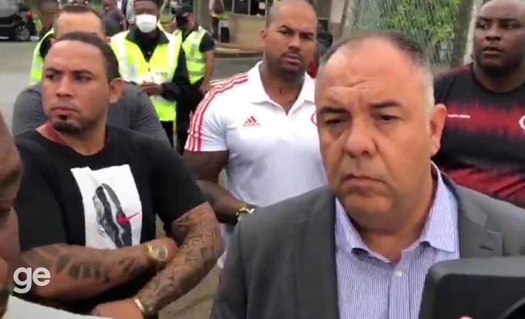 Marcos Braz não banca Renato no Flamengo: "Na segunda-feira a gente começa a decidir"