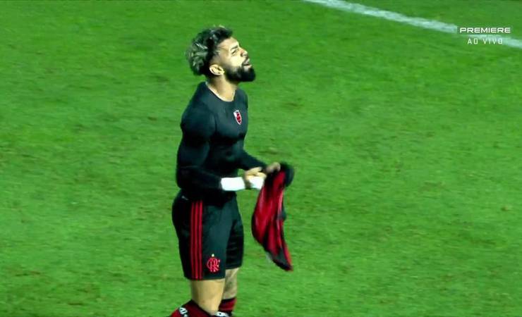 Gabigol, do Flamengo, mantém rotina de gols e polêmicas na Vila; veja imagens