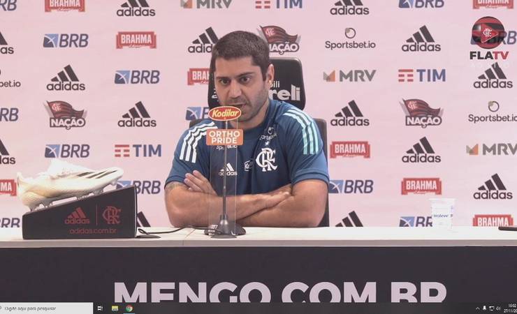 Isla vai a campo, e Rodrigo Caio e Pedro seguem em trabalho de transição no Flamengo