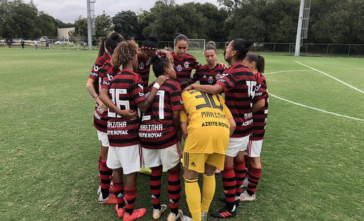 Flamengo aplica goleada de 13 a 0 sobre a LBD na primeira rodada do Carioca feminino