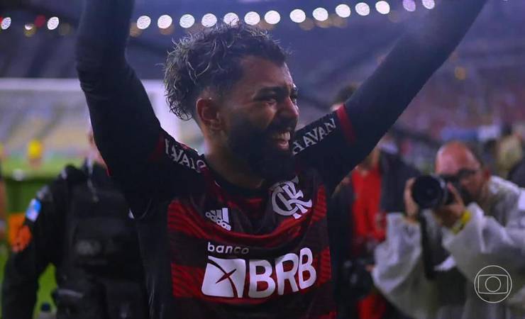 Gabigol provoca Atlético-MG após classificação do Flamengo: "Bem-vindo ao inferno"
