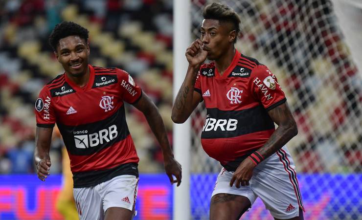 Bruno Henrique diz que o Flamengo vai atacar no jogo da volta no Equador: "Não vamos pensando nos dois gols"