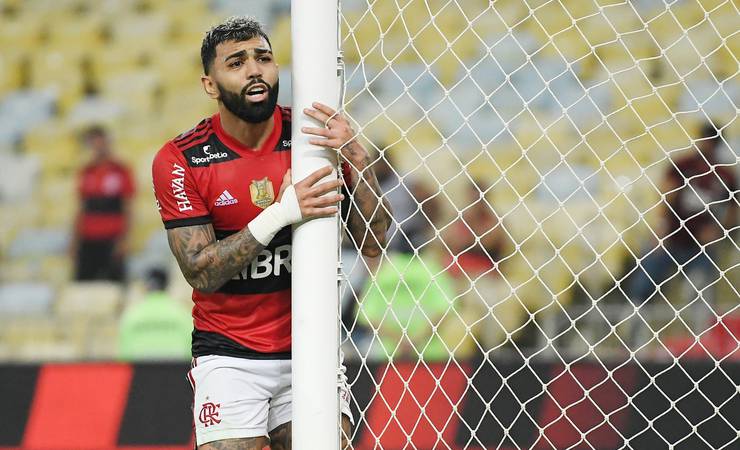 Sem balançar as redes há oito jogos, Gabigol vive maior jejum de gols no Flamengo