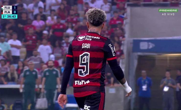Fluminense x Flamengo: Rodinei é expulso e Gabigol recebe terceiro cartão amarelo