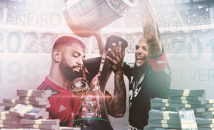 Unidos pelo poder financeiro, Flamengo e Palmeiras elevam rivalidade na busca pelo topo