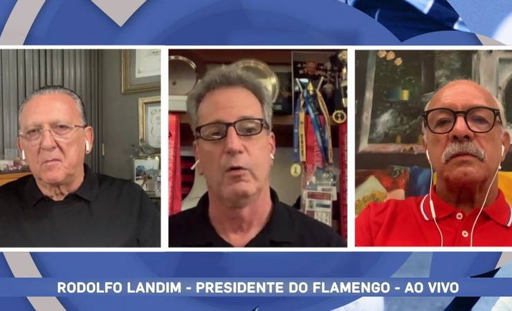 Patrocinador master do Flamengo: Landim diz ter ofertas na mesa e afirma: "Vão ter surpresa"
