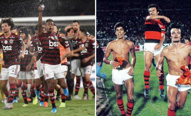 Invencibilidade, participações em Libertadores... Flamengo remonta recordes da geração de Zico & Cia.