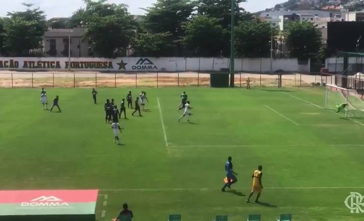 Sub-20: Flamengo empata com a Portuguesa pela Taça Guanabara, mas mantém liderança no Grupo A