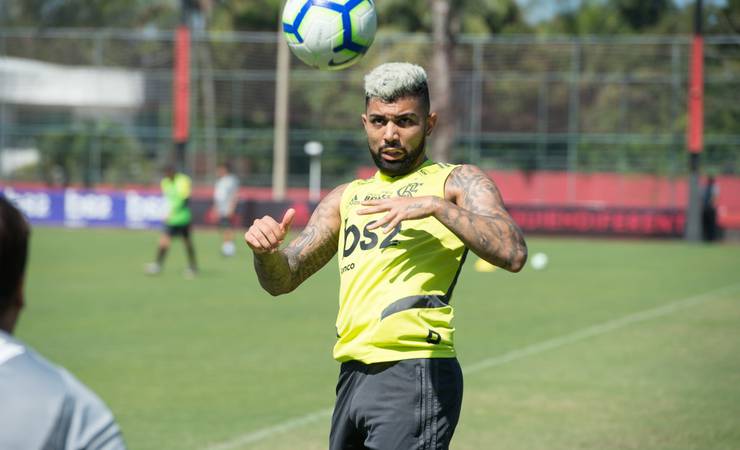 Gabigol de volta e Rodinei na direita; veja a provável escalação do Flamengo contra o Vasco