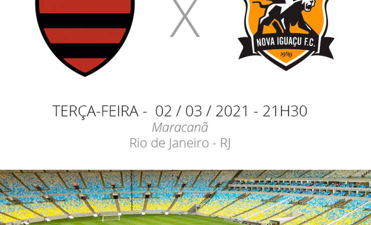 Flamengo x Nova Iguaçu: veja escalações, desfalques e arbitragem para estreia