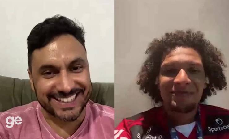 Fila para pedir desculpas a Willian Arão, volante que se sacrifica por um lugar na história do Flamengo
