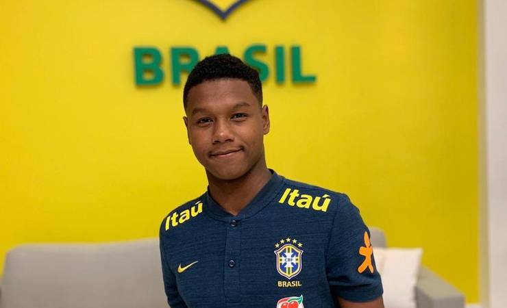 No embalo de Vinícius Jr. e Reinier, nova joia do Flamengo se firma na seleção brasileira sub-15