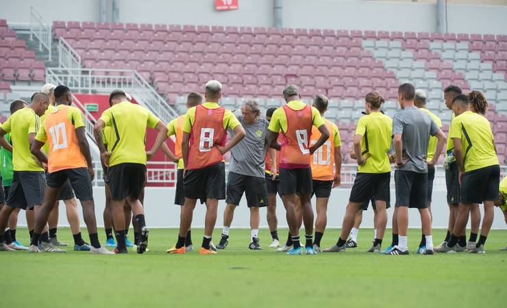 Adversário definido e domingo de trabalho: Flamengo faz primeiro treino no Catar