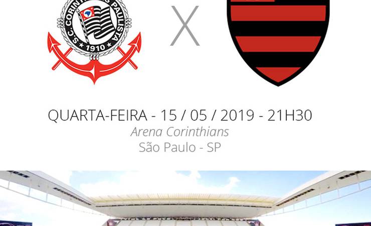 Corinthians x Flamengo: tudo o que você precisa saber sobre o jogo das oitavas da Copa do Brasil