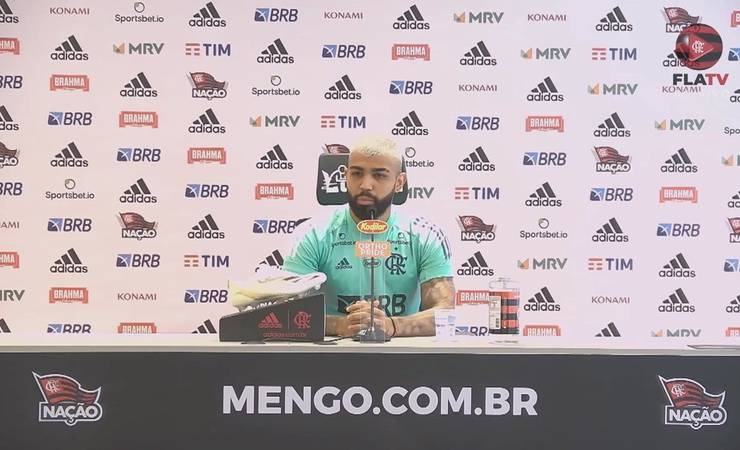 Gabigol minimiza pressão no Flamengo, mas admite incômodo na reserva: "Não quero estar no banco"