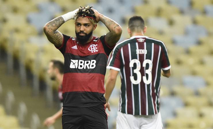 Precisando de um gol para se isolar na artilharia do Carioca, Gabigol iguala pior seca com Jesus