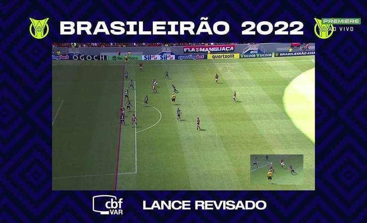 VAR anula gol de Gabigol em Flamengo x Botafogo; veja linhas e explicação de PC Oliveira